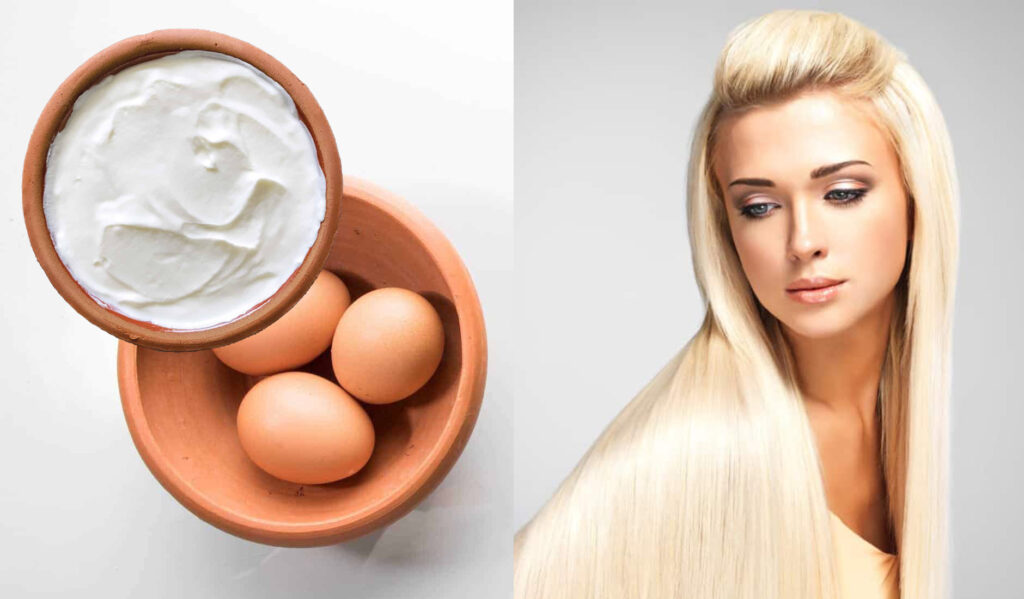 Yogurt and Egg Mask