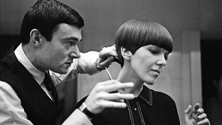 Mary Quant and Vidal Sassoon