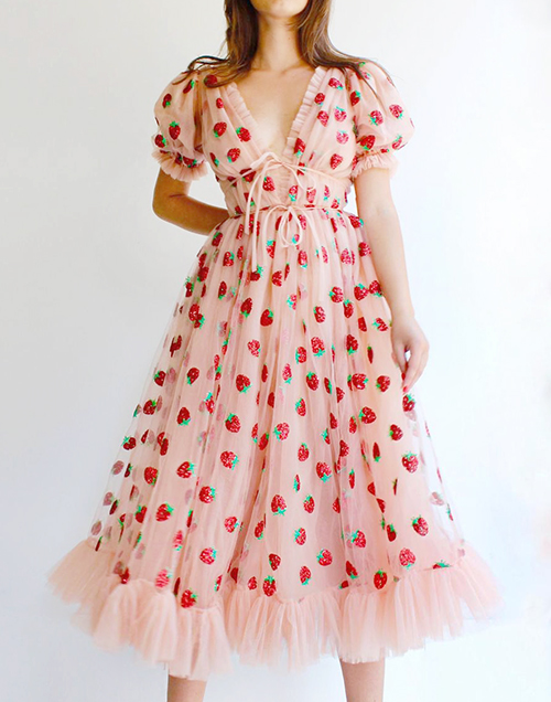 Strawberry Dress - The Fashiongton Post