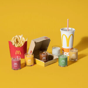 McDonald's candles