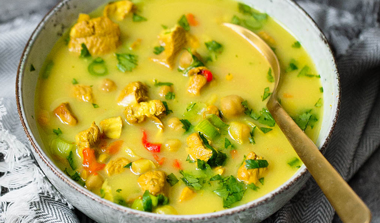 Golden Soup With Turmeric
