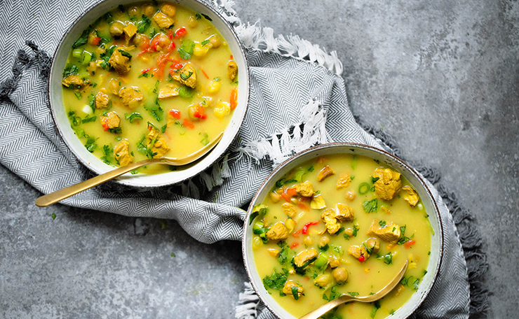Golden Soup With Turmeric
