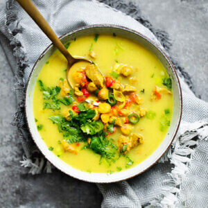 Golden Soup With Turmeric