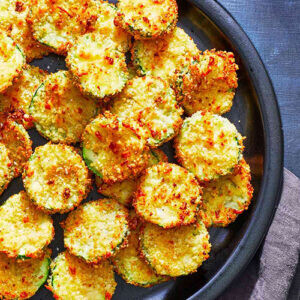 Zucchini Parmesan Crisps