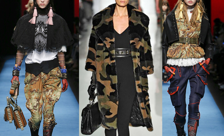 Camo Print Is Back For Good, According to the Fall 2019 Runways -  Fashionista