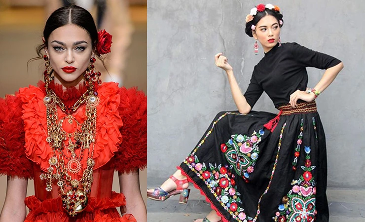 Flamenco Inspired dress