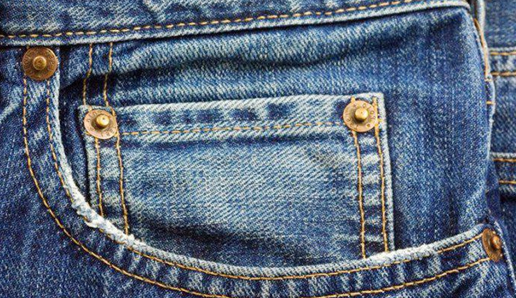 jeans copper rivets