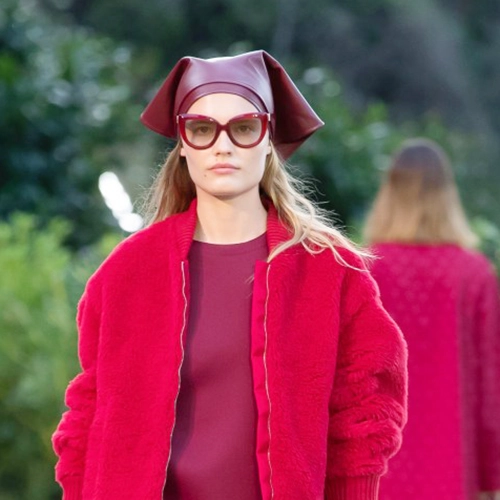 Leather Headscarves Are Taking the Fashion World by Storm