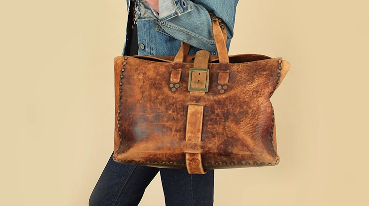 Patina leather
