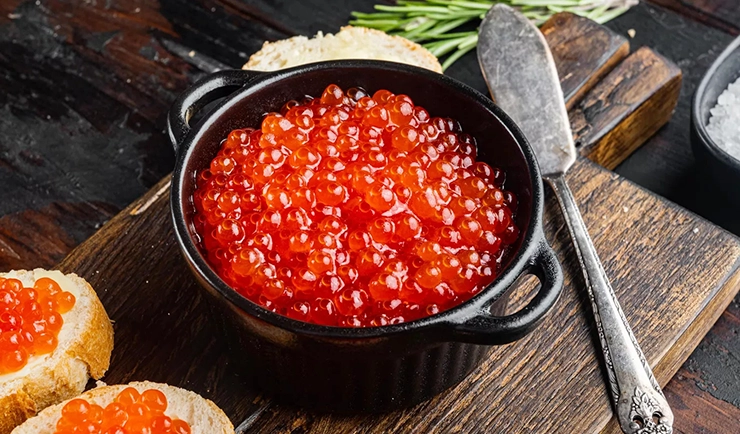 Benefits of red caviar for skin