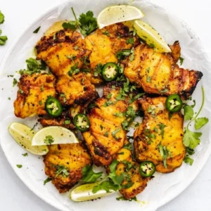 Roasted Chicken Thighs With Spices recipe