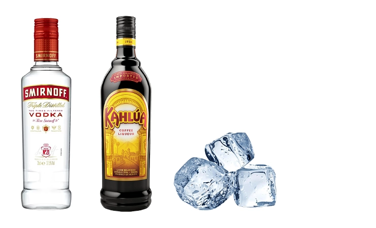 Black Russian cocktail