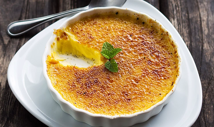 Crème brûlée is
