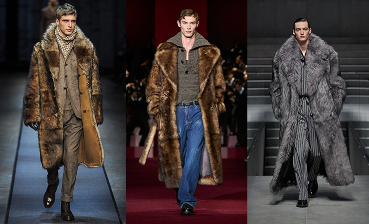Men's Fur Coat trend