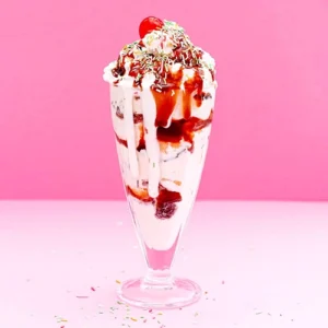 Sundae dessert is