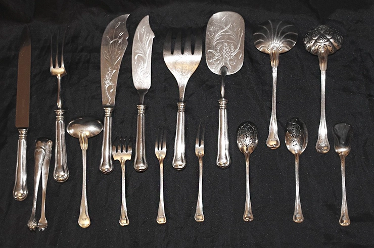 French Vintage Silverware