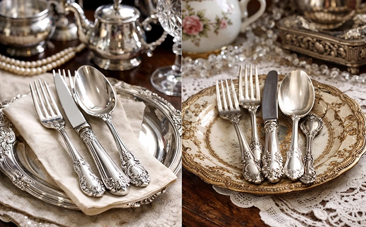 Silver or Silver-Plated