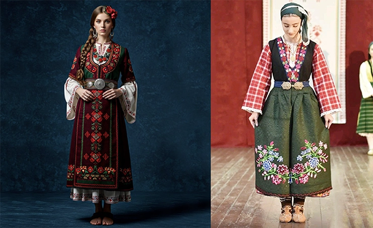 Bulgaria traditional clothing