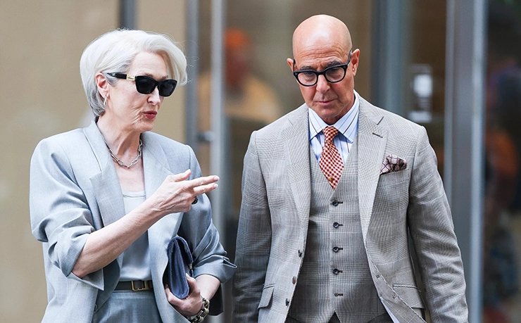 Stanley Tucci Devil Wears Prada style