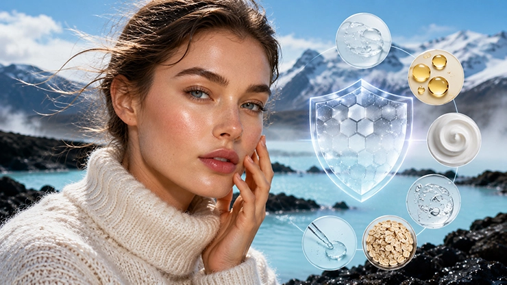 best skincare for Iceland dry and windy climate