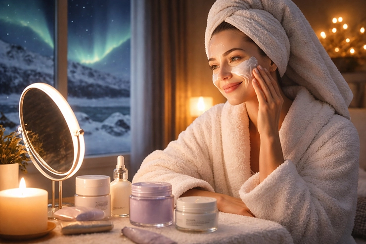 best skincare for Iceland dry and windy climate