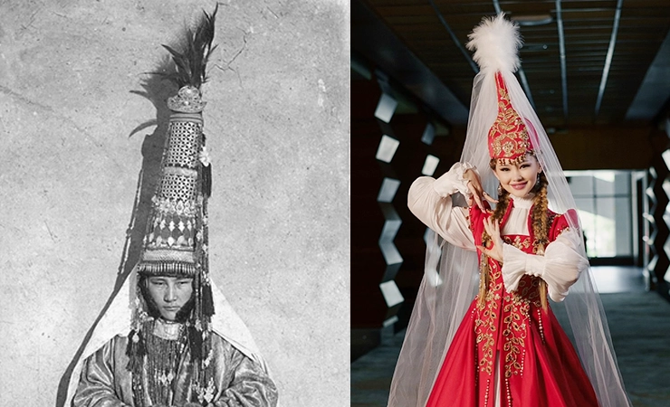 Kazakhstan traditional clothing