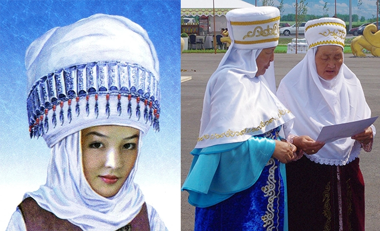 Kazakhstan traditional clothing
