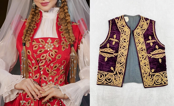 Kazakhstan traditional clothing