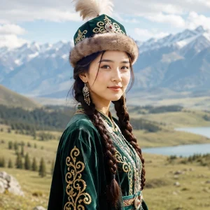 Kazakhstan traditional clothing