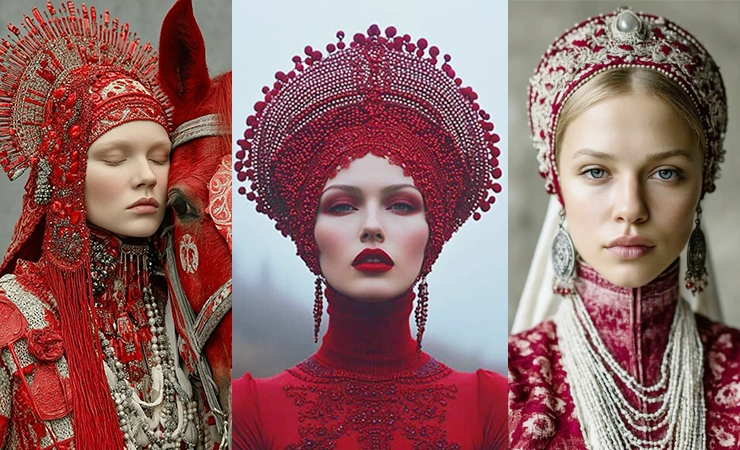russian kokoshnik fashion