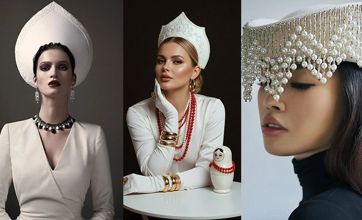 russian kokoshnik fashion
