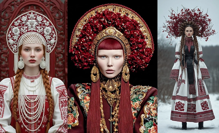 russian kokoshnik fashion