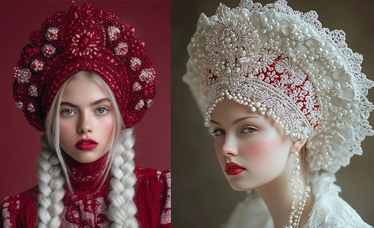 russian kokoshnik fashion