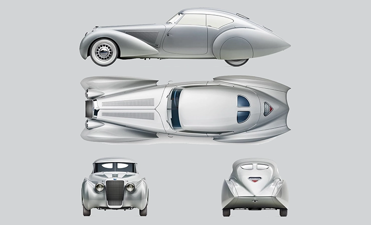 1937 Delage D8-120 S Aerodynamic Coupé