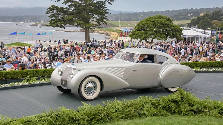 1937 Delage D8-120 retro car