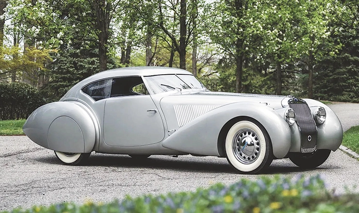 1937 Delage D8-120 retro car
