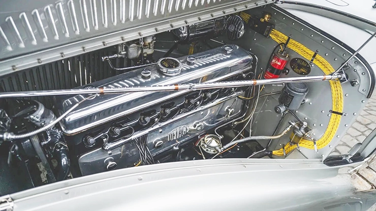 1937 Delage D8-120 retro car