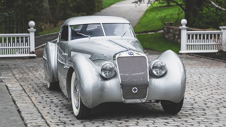 1937 Delage D8-120 retro car