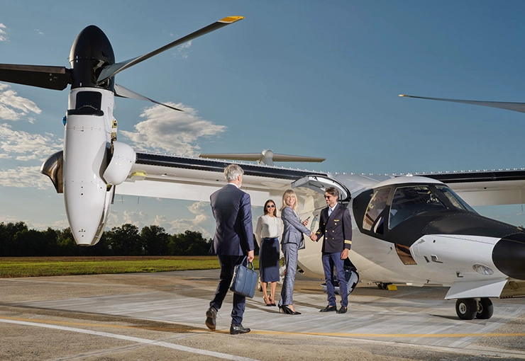 tiltrotor ultra-luxury travel